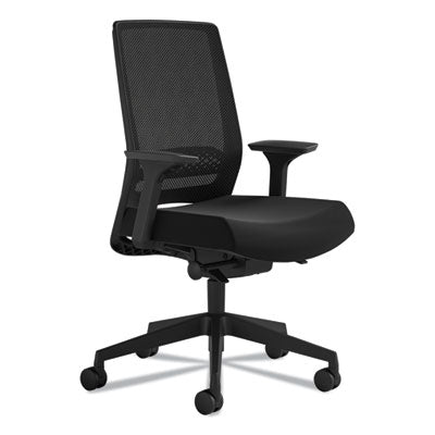 Medina Deluxe Task Chair, Supports Up to 275 lb, 18" to 22" Seat Height, Black OrdermeInc OrdermeInc