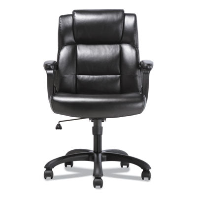 Mid-Back Executive Chair, Supports Up to 225 lb, 19" to 23" Seat Height, Black OrdermeInc OrdermeInc