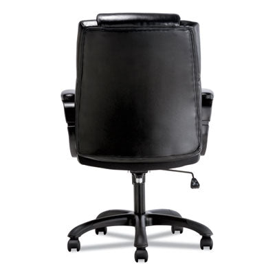 Mid-Back Executive Chair, Supports Up to 225 lb, 19" to 23" Seat Height, Black OrdermeInc OrdermeInc