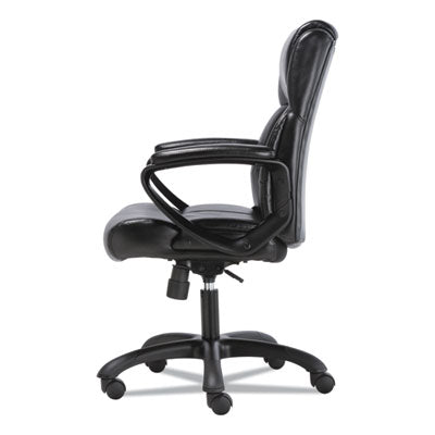 Mid-Back Executive Chair, Supports Up to 225 lb, 19" to 23" Seat Height, Black OrdermeInc OrdermeInc