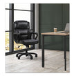 Mid-Back Executive Chair, Supports Up to 225 lb, 19" to 23" Seat Height, Black OrdermeInc OrdermeInc