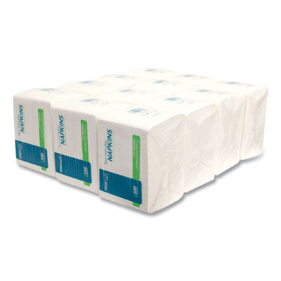 Morsoft 1/4 Fold Lunch Napkins, 1 Ply, 11.8" x 11.8", White, 6,000/Carton OrdermeInc OrdermeInc