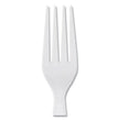 Plastic Cutlery, Heavyweight Forks, White, 1,000/Carton OrdermeInc OrdermeInc