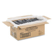 Plastic Cutlery, Heavyweight Knives, Black, 1,000/Carton - OrdermeInc