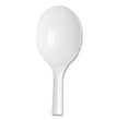 Plastic Cutlery, Mediumweight Soup Spoons, White, 1,000/Carton OrdermeInc OrdermeInc