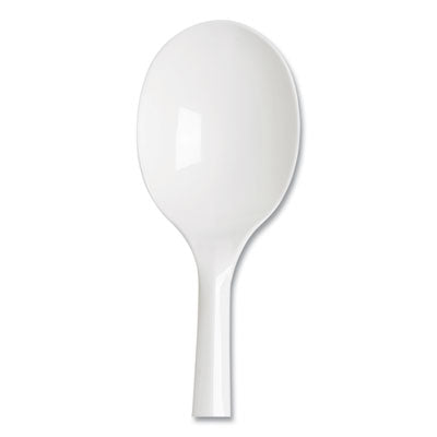 Plastic Cutlery, Mediumweight Soup Spoons, White, 1,000/Carton OrdermeInc OrdermeInc