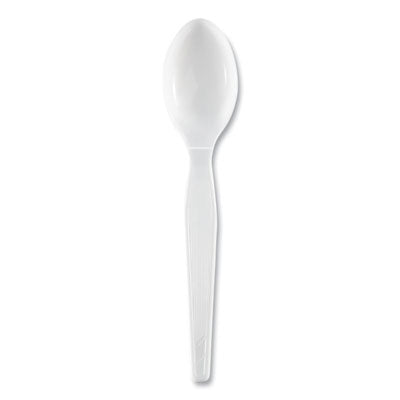 Plastic Cutlery, Heavyweight Teaspoons, White, 1,000/Carton OrdermeInc OrdermeInc