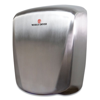 VERDEdri Hand Dryer, 120 V, 3.9 x 12.25 x 14.5, Stainless Steel, Brushed OrdermeInc OrdermeInc