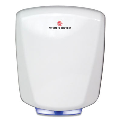 VERDEdri Hand Dryer, 120 V, 3.9 x 12.25 x 14.5, Aluminum, White OrdermeInc OrdermeInc