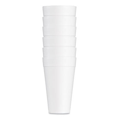 Foam Drink Cups, 32 oz, White, 25/Bag, 20 Bags/Carton OrdermeInc OrdermeInc