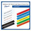 TZe Standard Adhesive Laminated Labeling Tape, 0.7" x 26.2 ft, Black on White, 2/Pack OrdermeInc OrdermeInc