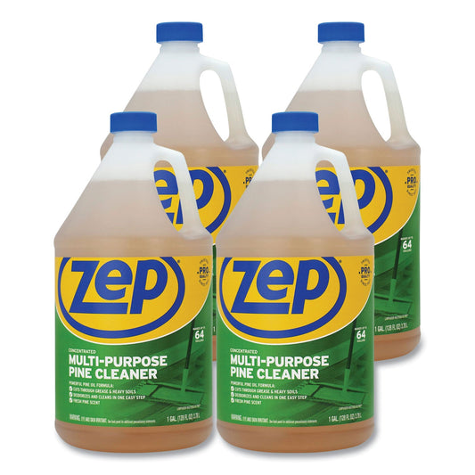 Pine Multi-Purpose Cleaner, Pine Scent, 1 gal, 4/Carton - OrderMe