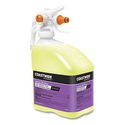 DC Plus Neutral Disinfectant-Cleaner Concentrate for EasyConnect Systems, Lemon Scent, 3.17 qt Bottle, 2/Carton OrdermeInc OrdermeInc