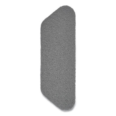 Twister Floor Pad, Crystal Shield, 17" Diameter, Gray, 2/Carton OrdermeInc OrdermeInc