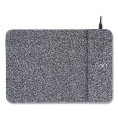 Powertrack Wireless Charging Mouse Pad, 13 x 8.75, Gray OrdermeInc OrdermeInc