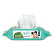 Free and Clear Baby Wipes, 7 x 7, Unscented, White, 64/Flip-Top Pack - OrdermeInc