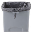 Untouchable Square Waste Receptacle, 23 gal, Plastic, Gray OrdermeInc OrdermeInc