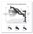 Platinum Series Triple Monitor Arm for 27" Monitors, 360 deg Rotation, +85/-20 deg Tilt, 360 deg Pan, Black, Supports 20 lb OrdermeInc OrdermeInc