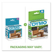 DYMO LabelWriter Multipurpose Labels, 1" x 2.12", White, 500 Labels/Roll