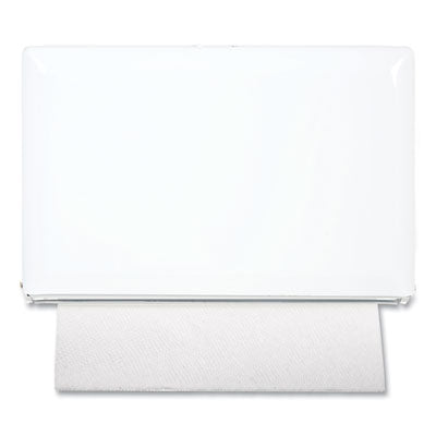Singlefold Paper Towel Dispenser, 10.75 x 6 x 7.5, White OrdermeInc OrdermeInc