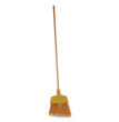 BOARDWALK Angler Broom, 53" Handle, Yellow