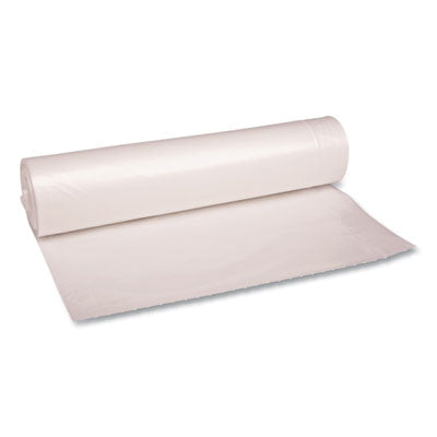 Recycled Low-Density Polyethylene Can Liners, 56 gal, 1.4 mil, 43" x 47", Clear, 10 Bags/Roll, 10 Rolls/Carton OrdermeInc OrdermeInc