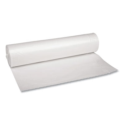 Recycled Low-Density Polyethylene Can Liners, 45 gal, 1.1 mil, 40" x 46", Clear, 10 Bags/Roll, 10 Rolls/Carton OrdermeInc OrdermeInc