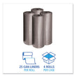 Low-Density Waste Can Liners, 60 gal, 0.95 mil, 38" x 58", Gray, 25 Bags/Roll, 4 Rolls/Carton OrdermeInc OrdermeInc