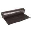 Boardwalk® Low-Density Waste Can Liners, 45 gal, 0.6 mil, 40" x 46", Black, 25 Bags/Roll, 4 Rolls/Carton OrdermeInc OrdermeInc