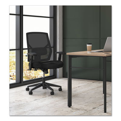 VL581 High-Back Task Chair, Supports Up to 250 lb, 18" to 22" Seat Height, Black OrdermeInc OrdermeInc