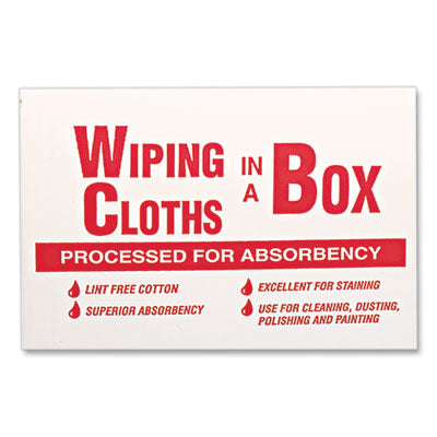 Multipurpose Reusable Wiping Cloths, Cotton, 5 lb Box, Assorted Sizes and Colors - OrdermeInc