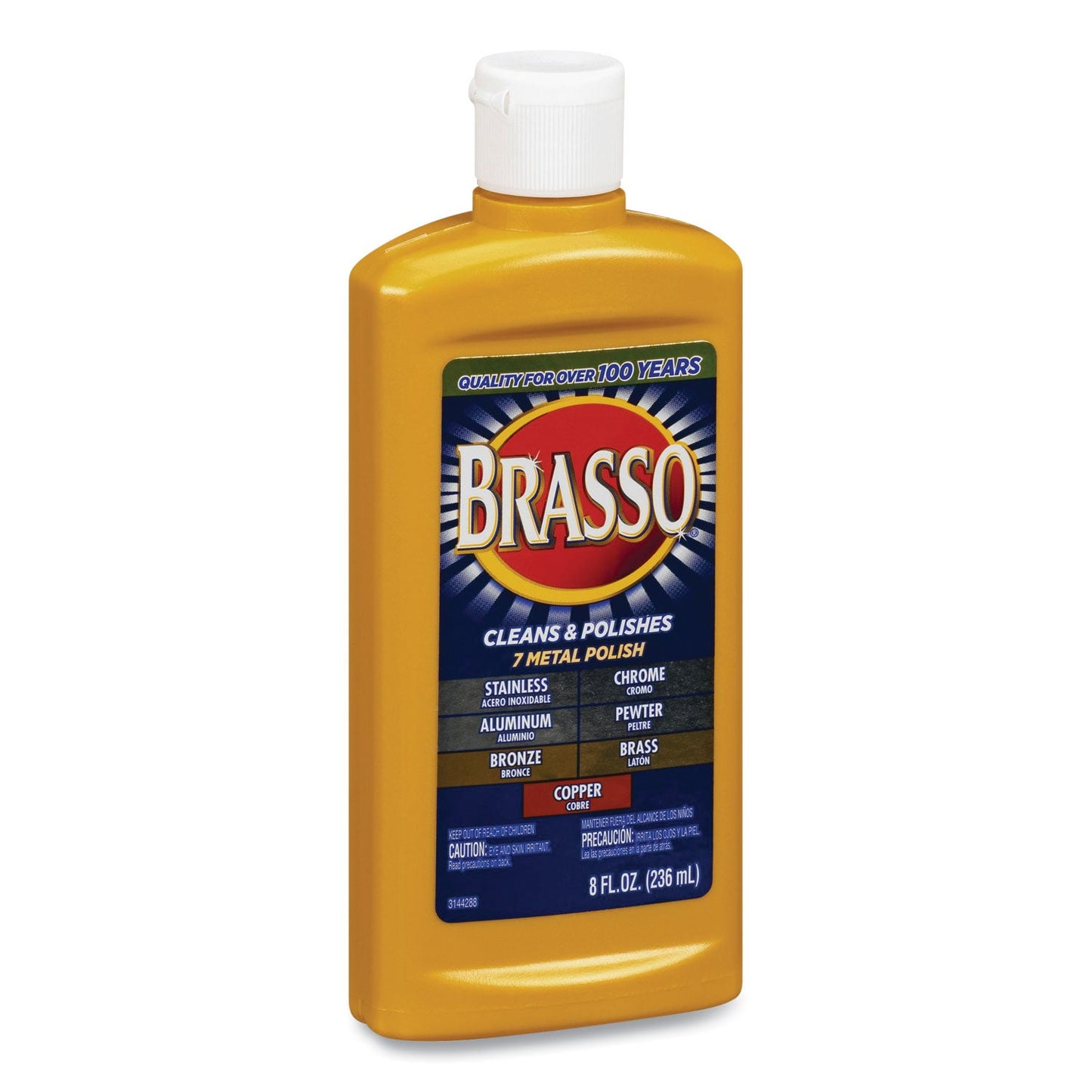 Metal Surface Polish, 8 oz Bottle - OrderMe