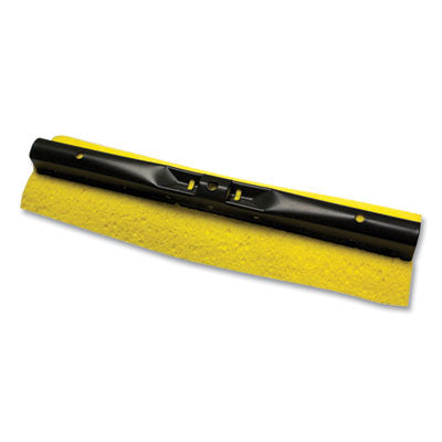 Mop Head Refill for Steel Roller, Sponge, 12" Wide, Yellow - OrdermeInc