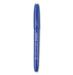 Pen-Style Permanent Marker, Fine Bullet Tip, Blue, Dozen OrdermeInc OrdermeInc