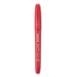 Universal™ Pen-Style Permanent Marker, Fine Bullet Tip, Red, Dozen - OrdermeInc