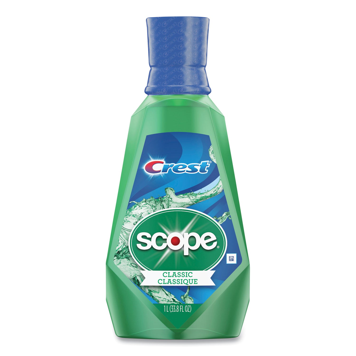 '+ Scope Mouth Rinse, Classic Mint, 1 L Bottle, 6/Carton– OrderMe Inc