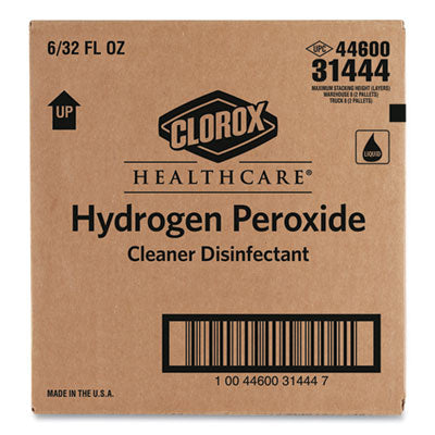 Hydrogen-Peroxide Cleaner/Disinfectant, 32 oz Spray Bottle, 9/Carton OrdermeInc OrdermeInc