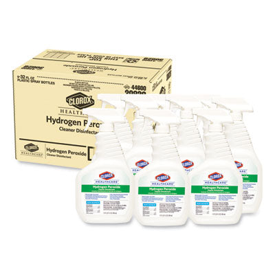 Hydrogen-Peroxide Cleaner/Disinfectant, 32 oz Spray Bottle, 9/Carton OrdermeInc OrdermeInc