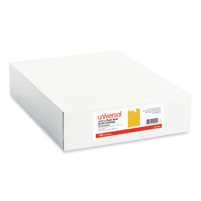 Peel Seal Strip Catalog Envelope, #13 1/2, Square Flap, Self-Adhesive Closure, 10 x 13, Natural Kraft, 100/Box OrdermeInc OrdermeInc