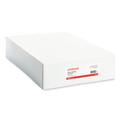 Universal® Self-Stick Open End Catalog Envelope, #15 1/2, Square Flap, Self-Adhesive Closure, 12 x 15.5, White, 100/Box OrdermeInc OrdermeInc