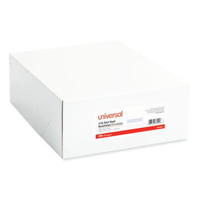 Self-Seal Security Tint Business Envelope, #10, Square Flap, Self-Adhesive Closure, 4.13 x 9.5, White, 500/Box OrdermeInc OrdermeInc