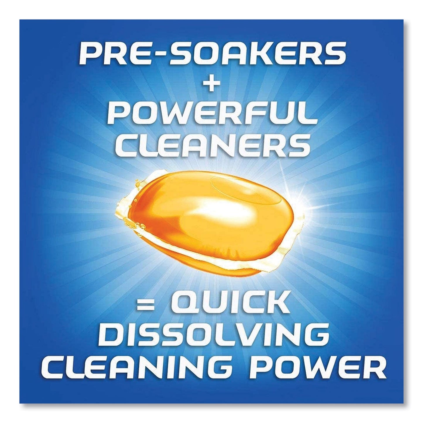 Dish Detergent Gelpacs, Orange Scent, 32/Box - OrderMe