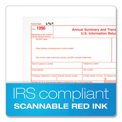 1099-DIV Tax Forms for Inkjet/Laser Printers, Fiscal Year: 2023, Five-Part Carbonless, 8 x 5.5, 2 Forms/Sheet, 24 Forms Total OrdermeInc OrdermeInc