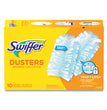 PROCTER & GAMBLE Refill Dusters, Dust Lock Fiber, Light Blue, Unscented, 10/Box, 4 Box/Carton