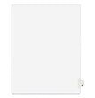 Preprinted Legal Exhibit Side Tab Index Dividers, Avery Style, 10-Tab, 49, 11 x 8.5, White, 25/Pack, (1049) OrdermeInc OrdermeInc