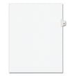 Preprinted Legal Exhibit Side Tab Index Dividers, Avery Style, 10-Tab, 57, 11 x 8.5, White, 25/Pack, (1057) OrdermeInc OrdermeInc