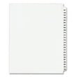 Preprinted Legal Exhibit Side Tab Index Dividers, Avery Style, 25-Tab, 401 to 425, 11 x 8.5, White, 1 Set, (1346) - OrdermeInc