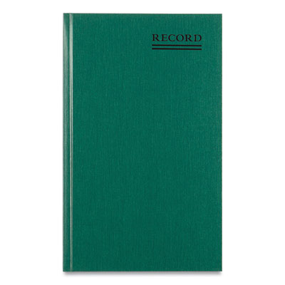 National® Emerald Series Account Book, Green Cover, 12.25 x 7.25 Sheets, 500 Sheets/Book OrdermeInc OrdermeInc