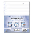 Blueline® MiracleBind Ruled Paper Refill Sheets for all MiracleBind Notebooks and Planners, 11 x 9.06, White/Blue Sheets, Undated - OrdermeInc