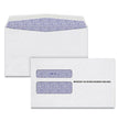 W-2 Laser Double Window Envelope, Commercial Flap, Gummed Closure, 5.63 x 9, White, 24/Pack OrdermeInc OrdermeInc